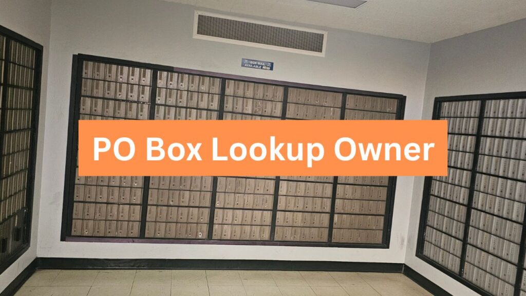 PO Box Lookup Owner